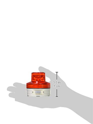 Amazon | 日惠製作所 電池式回転灯 赤 手動タイプ VL07B-003AR/C